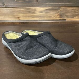Great Northwest Black Ari Slip On Shoes Mules Size 8